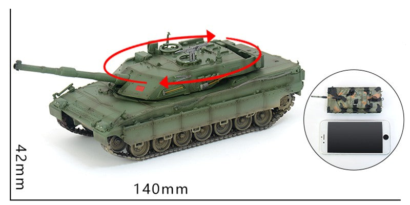 1:72 scale prebuilt tank model 35015 Ariete RAM size