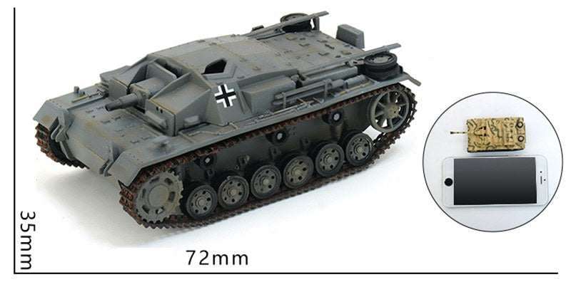 1:72 scale Sturmgeschütz III fighting vehicle model 36141