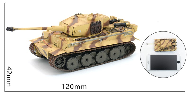 Tiger I tank model 36210 size