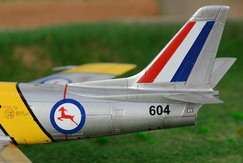37100 model F-86F tail