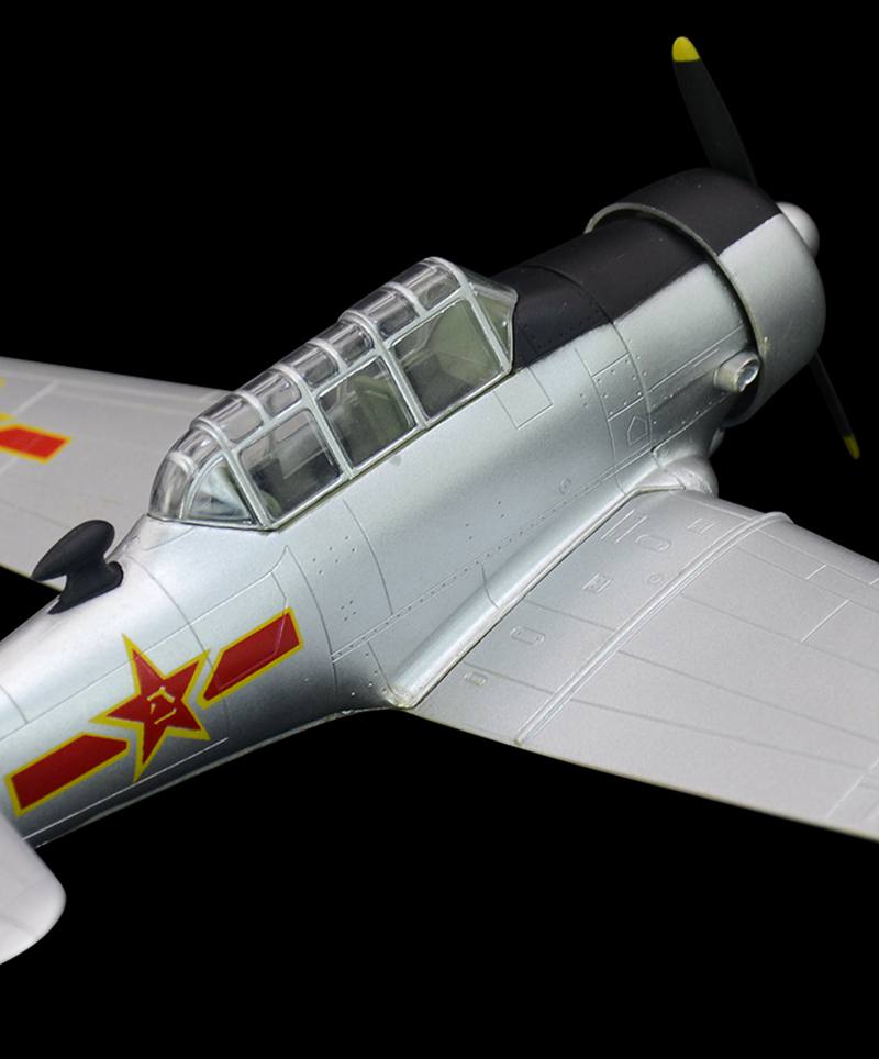 1/72 pre-painted aircraft model T-6 PLA air force