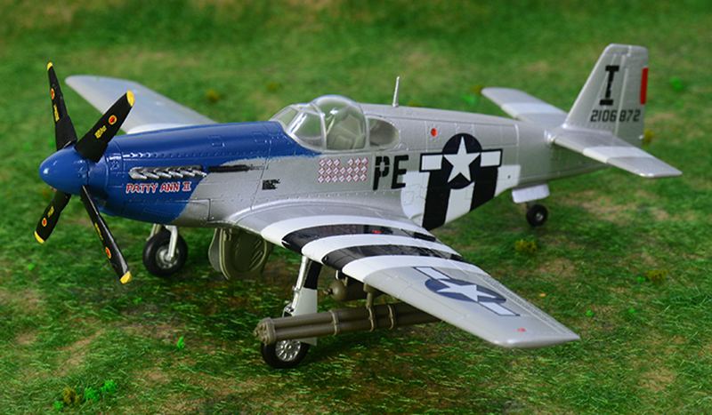 Mustang P-51 Single-Seat Fighter Model