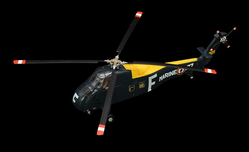 French Navy H-34 helicopter model
