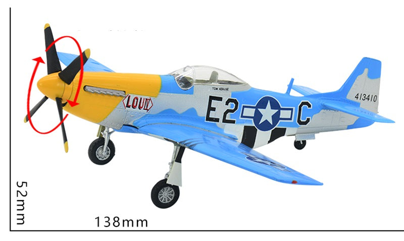 pre-built P-51 Mustang model 36301