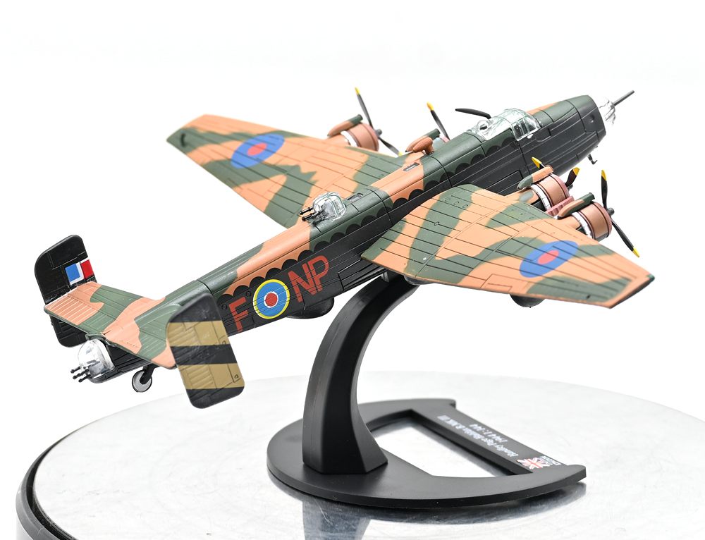 Halifax RAF Heavy Bomber 1/144 Scale Diecast WWII Aircraft Model