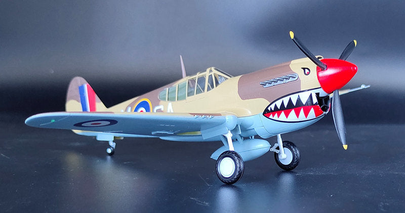 prebuilt 1/48 scale P-40 Warhawk aircraft model 39312