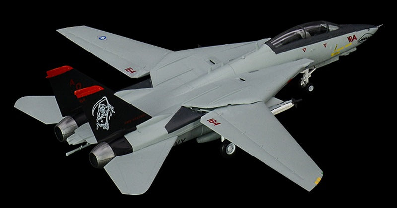 collectible assembled model aircraft F-14D Tomcat fighter