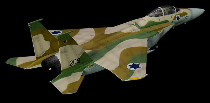 pre-built 1/72 scale F-15 Eagle model airplan