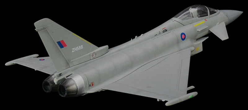Typhoon EF2000 ZH588 military airplane plastic model
