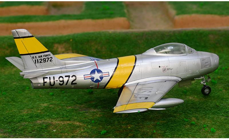 pre-painted military airplane model 37102 F-86