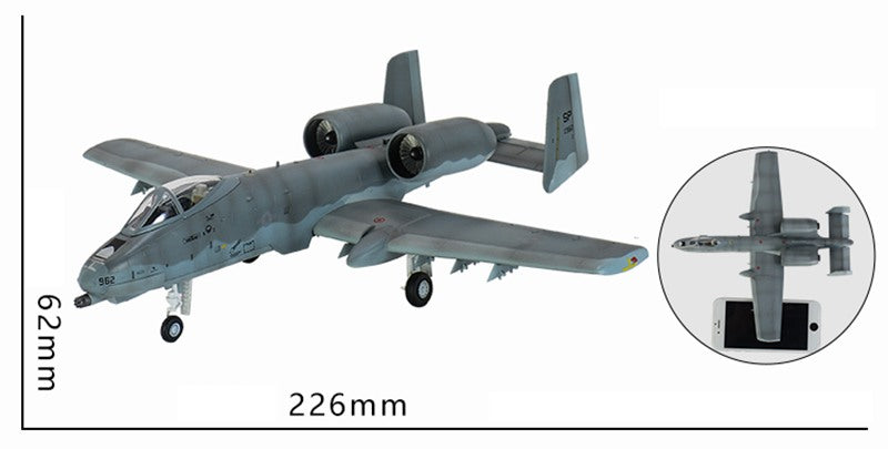 EASY MODEL 37112 Thunderbolt II size