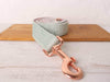 olive green dog collar personalised puppy collar
