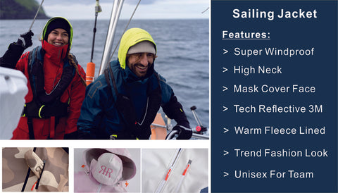 Best Sailing Offshore Jacket Fleece Line for Winter