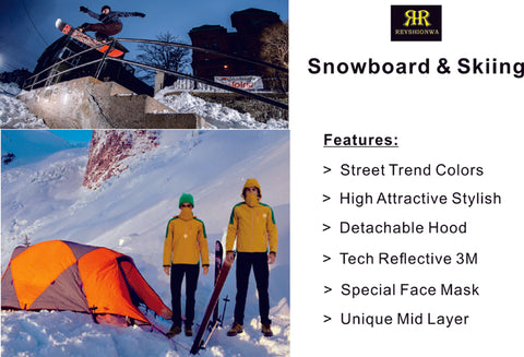 Street Snowboard jacket skiing jacket