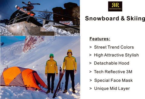 Street Snowboard jacket skiing jacket