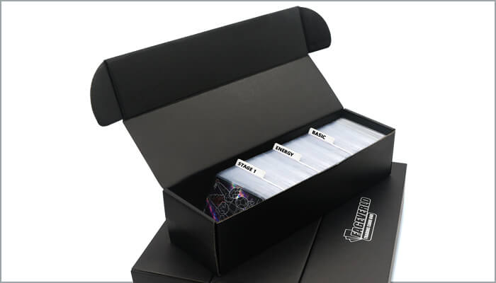 trading card organize