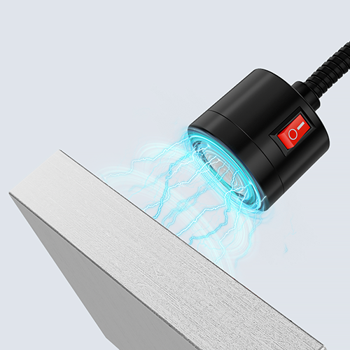 Strong magnetic base No installation required