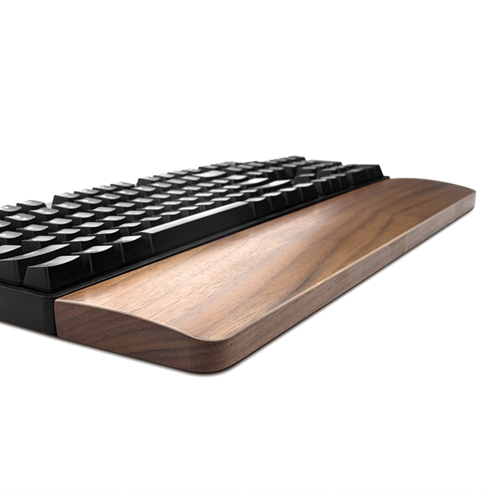 Wooden Keyboard Wrist Rest Ergonomic Gaming Desk Wrist Pad Support