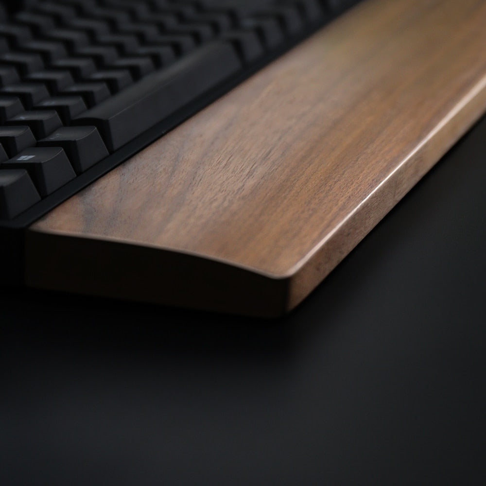 Wooden Keyboard Wrist Rest Ergonomic Gaming Desk Wrist Pad Support