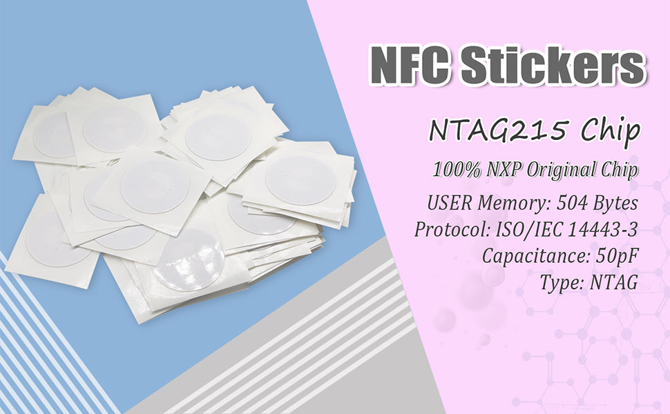 NFC Tags, NFC Cards,215 NFC Tag Rewritable 215 NFC,NFC Enabled Mobile