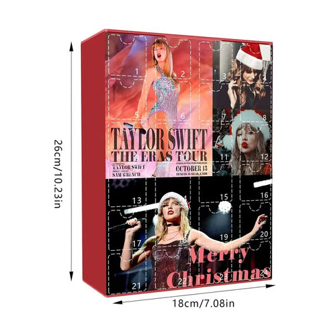 Taylor Swift advent calendar packaging