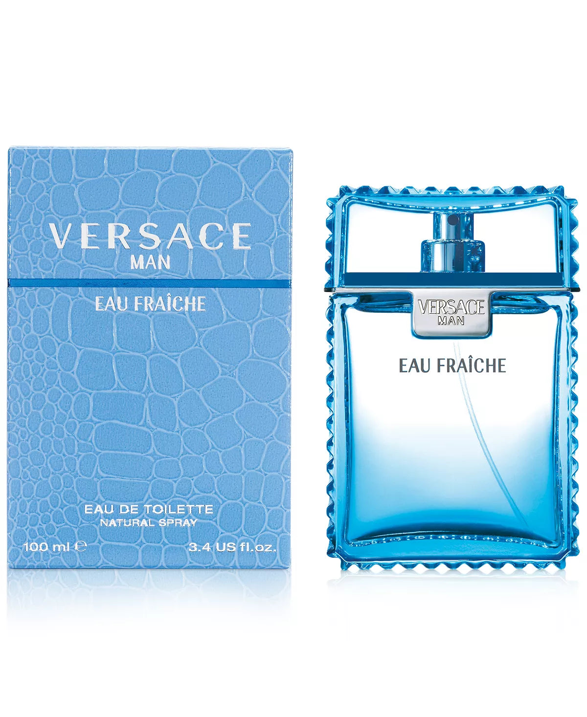 VERSACE Man Eau Fraiche Eau de Toilette Spray, 3.4 oz