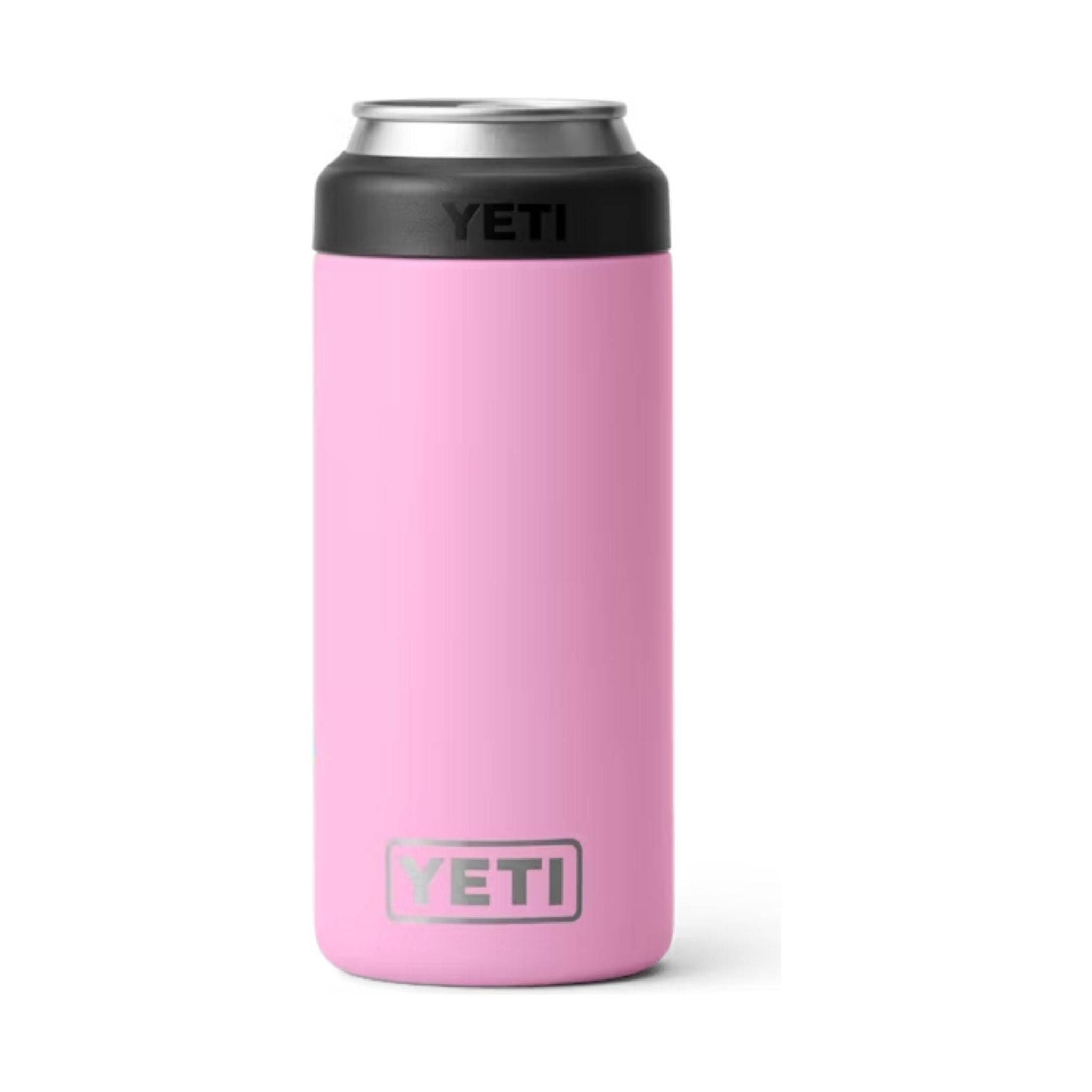 YETI Rambler 12 oz Colster Slim Can Cooler - Power Pink (Limited Edition)