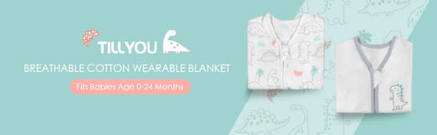Shop organic cotton baby wearable blanket sleep sacks online at Tillyou,Get Instantly Warmth and Calm.