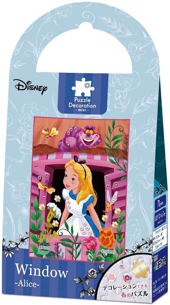 EPOCH  70-037 Jigsaw Puzzle Disney Alice In Wonderland Window Alice  Decoration Puzzle  70 S-Pieces