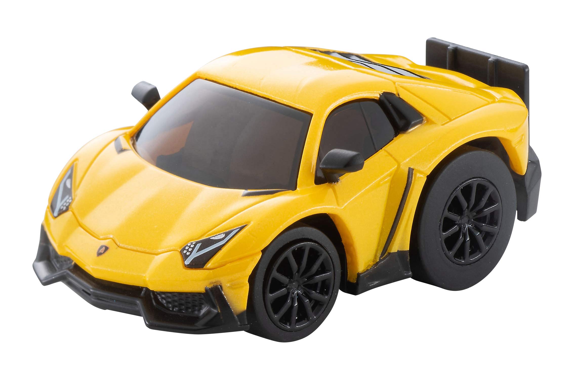 Tomytec Lamborghini Aventador 50th Anniversary Choro Qzero Z-75A Finished Yellow Model