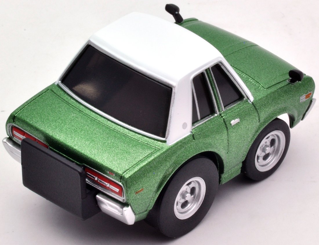 Tomytec Choroq Zero Z-37A Nissan Cedric GX Green Model Car