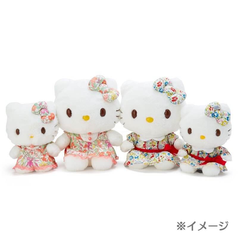 Hello Kitty Plush Toy (Liberty Ribbon Dress) S