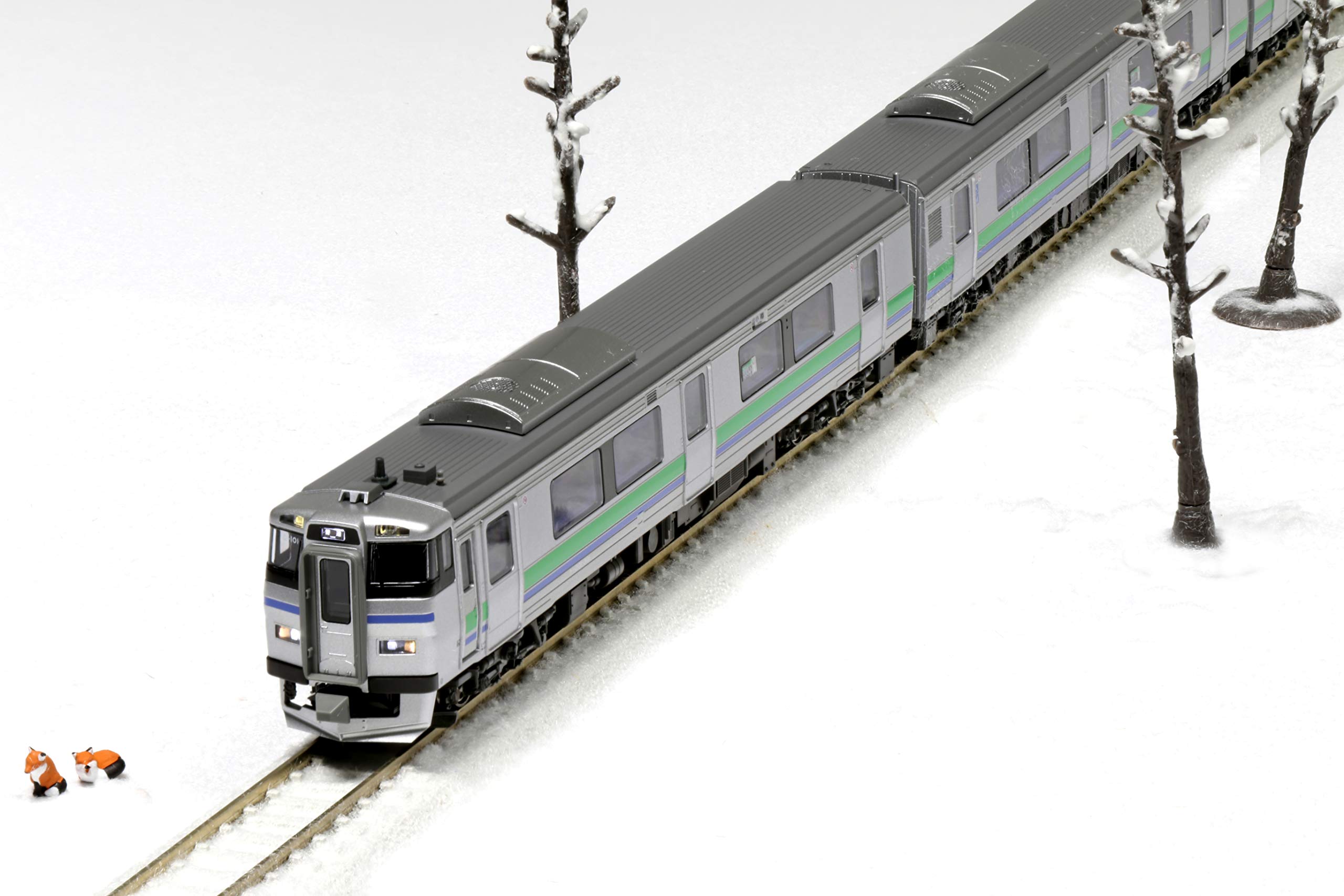 Kato Kiha 201 Series Niseko Liner 3-Car Set: N Gauge 10-1620 Railway Diesel Model