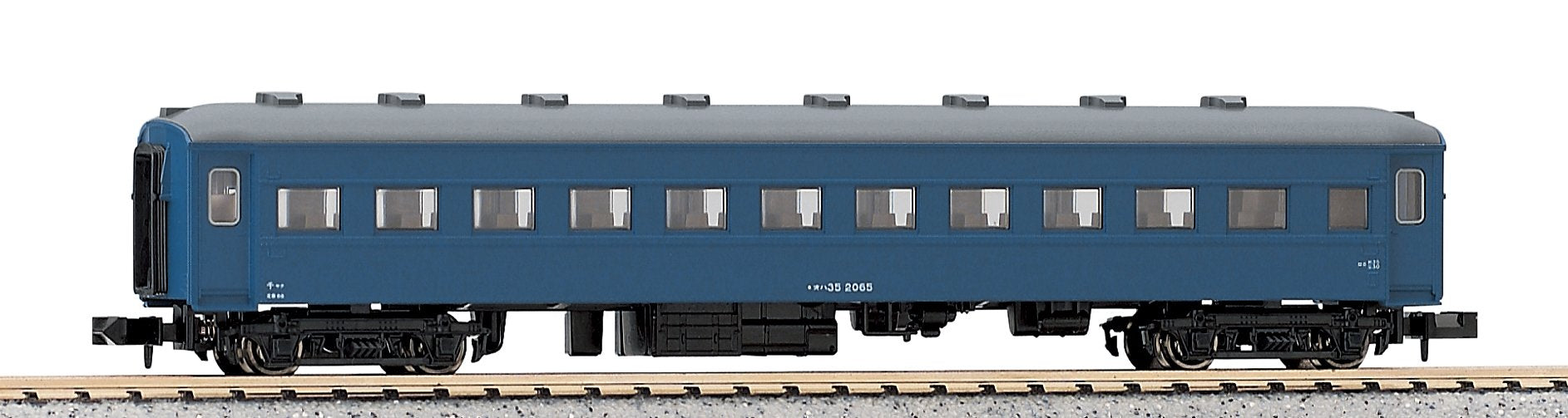 Kato Blue Oha35 Model - N Gauge 5127-2 General Railway Passenger Car