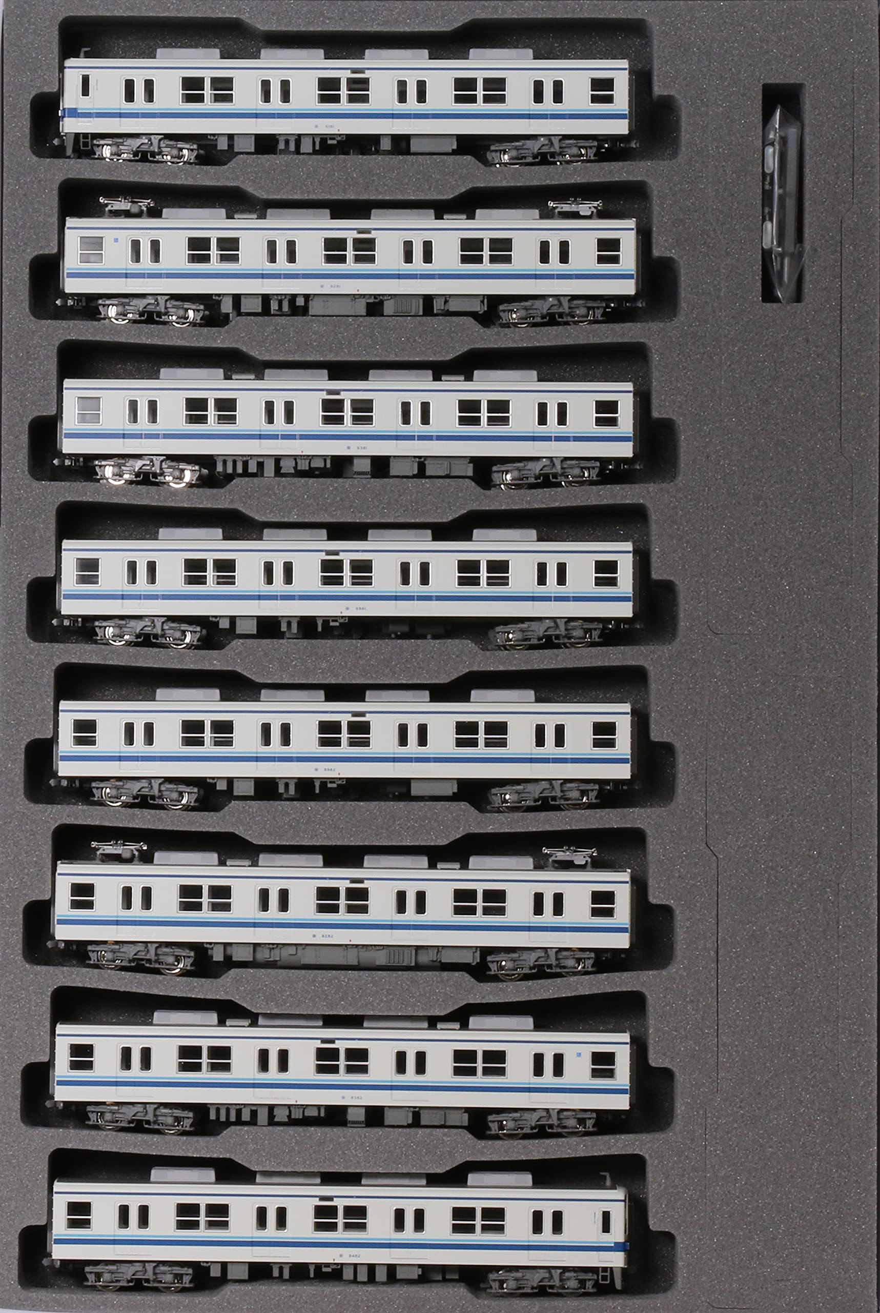 Kato N Gauge 10-1650 Tobu Railway 8000 Series Late Tojo Line 8-Car Train Model