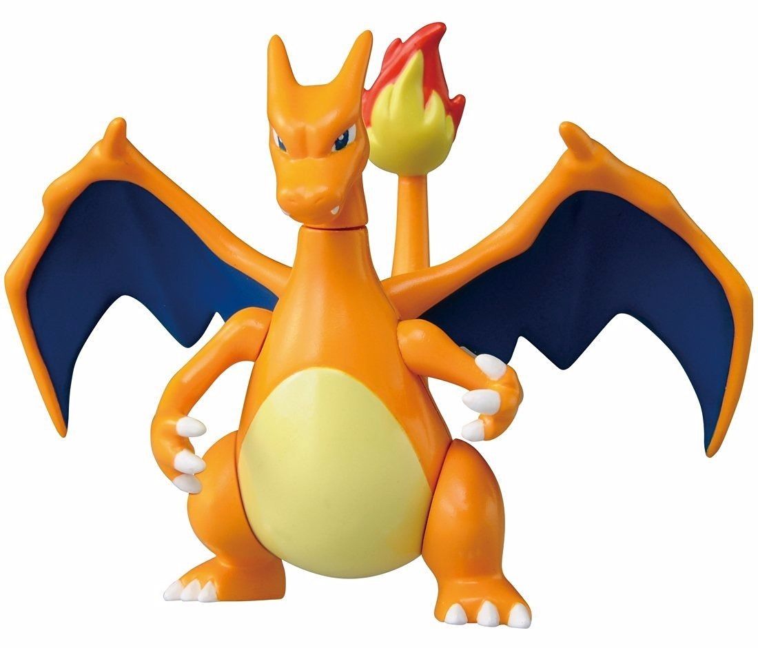 Metal Figure Collection Metacolle Pokemon Lizardon Charizard Takara Tomy