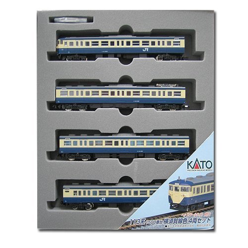 Kato N Gauge 113 Series 1500 Yokosuka Line Color Train 4 Cars Set