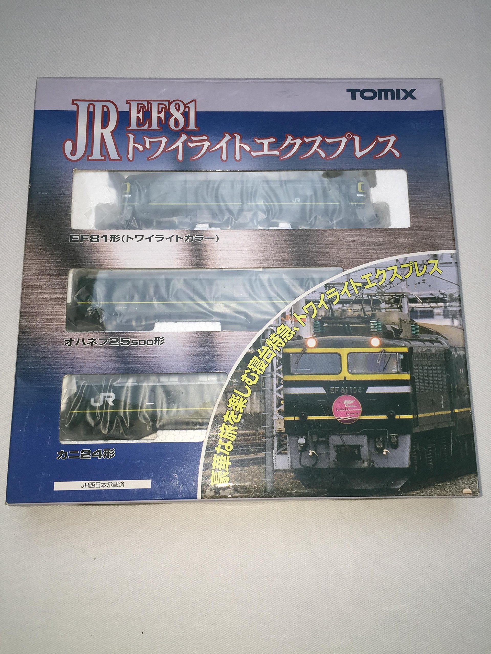 Tomytec N Gauge Vehicle Ef81 Twilight Express 3 Cars Basic Set 92240