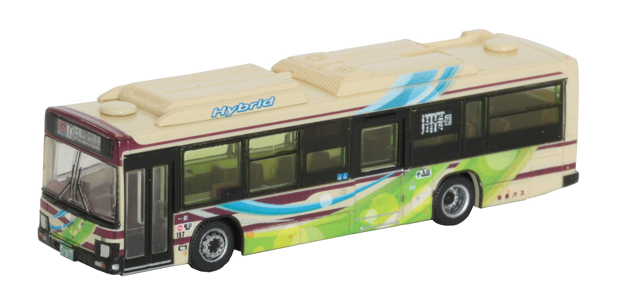 Tomytec National Bus Collection Jb076 - Kyoto Bus Diorama Limited First Order Production