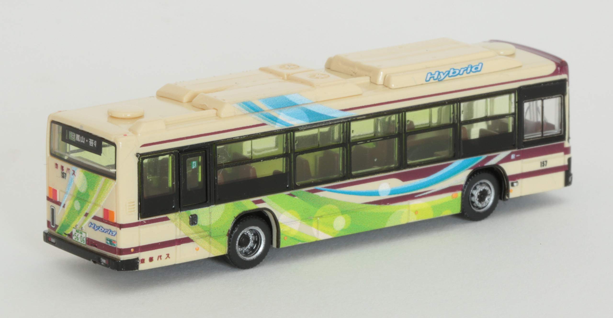 Tomytec National Bus Collection Jb076 - Kyoto Bus Diorama Limited First Order Production