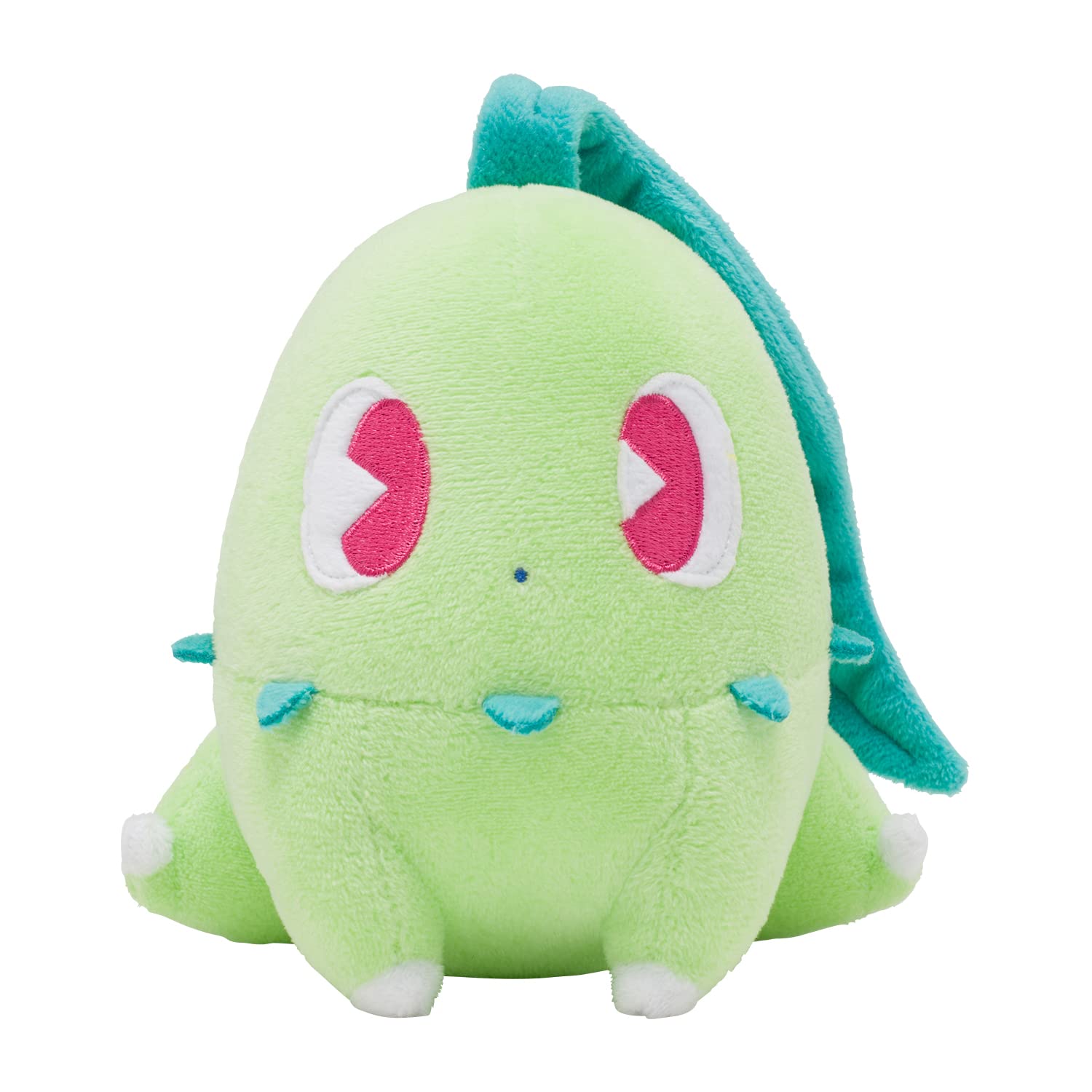 POKEMON CENTER ORIGINAL Plush Doll Chikorita Saiko Soda Refresh