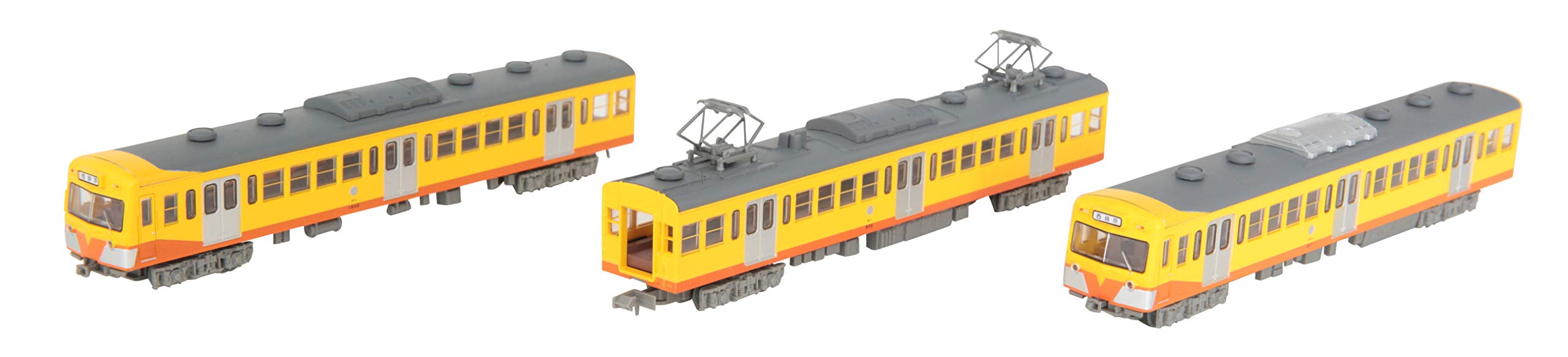 Tomytec 801 Series 3-Car Set Sangi Railway Collection Limited Production Orange Line - 300649