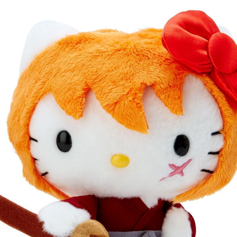 Rurouni Kenshin X Hello Kitty Plush Toy (Himura Kenshin)