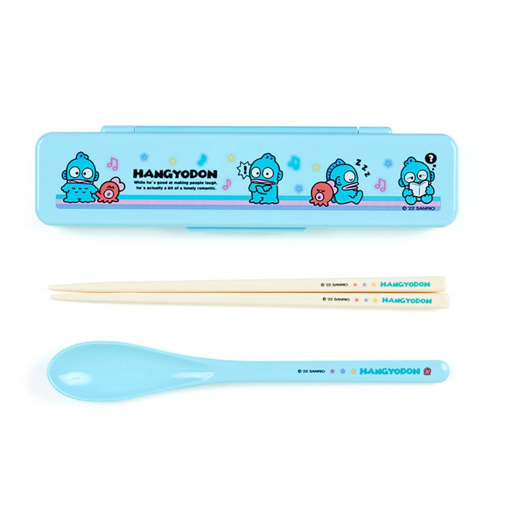 SANRIO  Chopsticks And Spoon Set Hangyodon