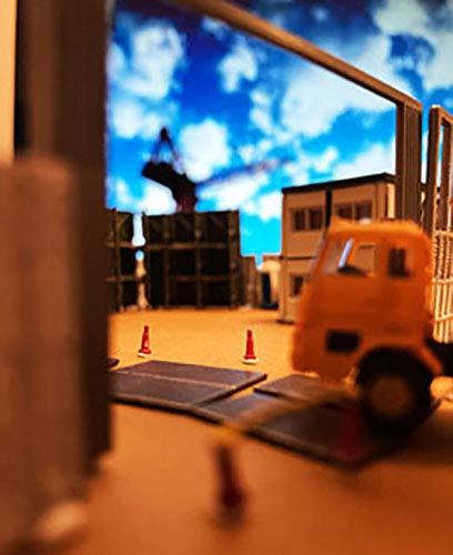 Tomytec Scenery Collection Construction Site A3 Office Accessories Diorama Supplies 051-3