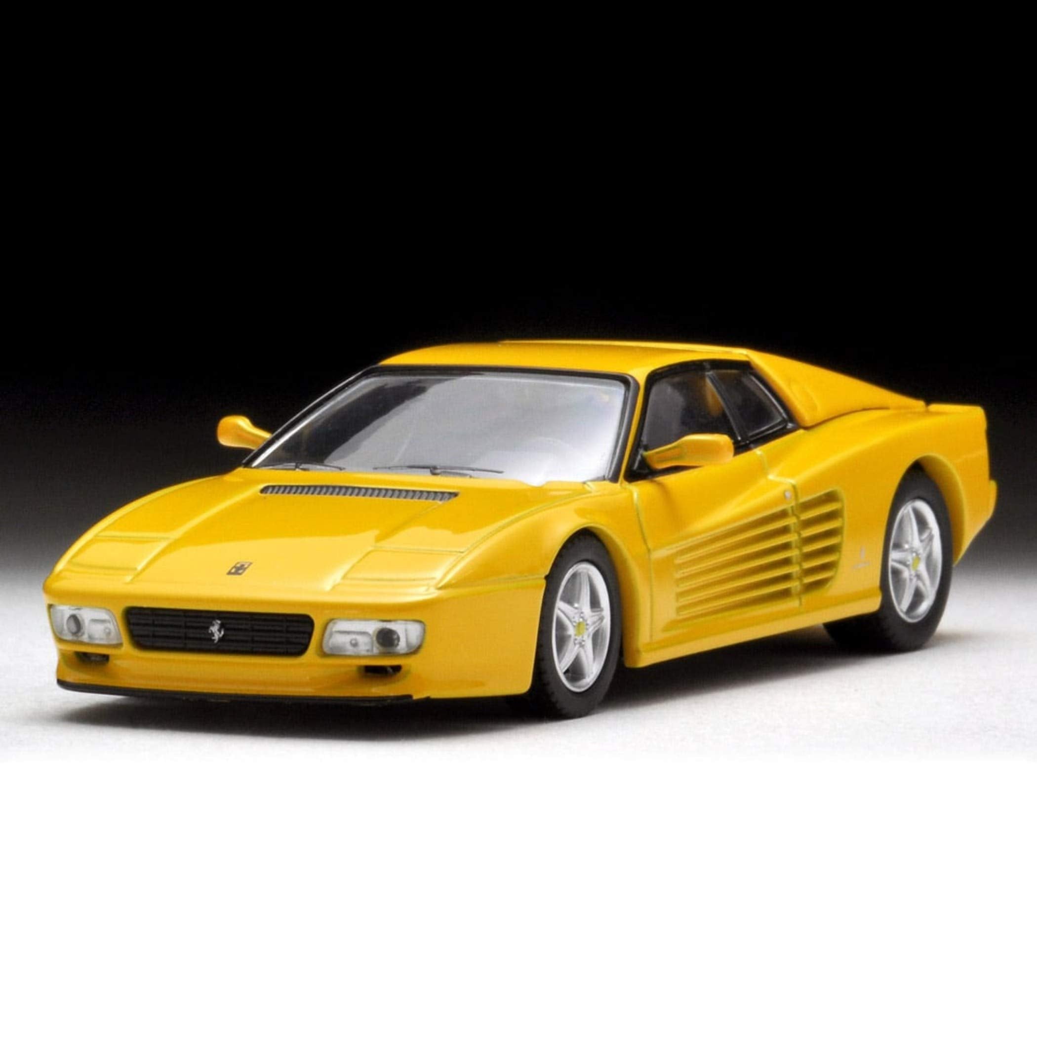 Tomytec Tomica Limited Vintage Neo Ferrari 512Tr 1/64 Scale Takara Tomy Mall Original Yellow Finish