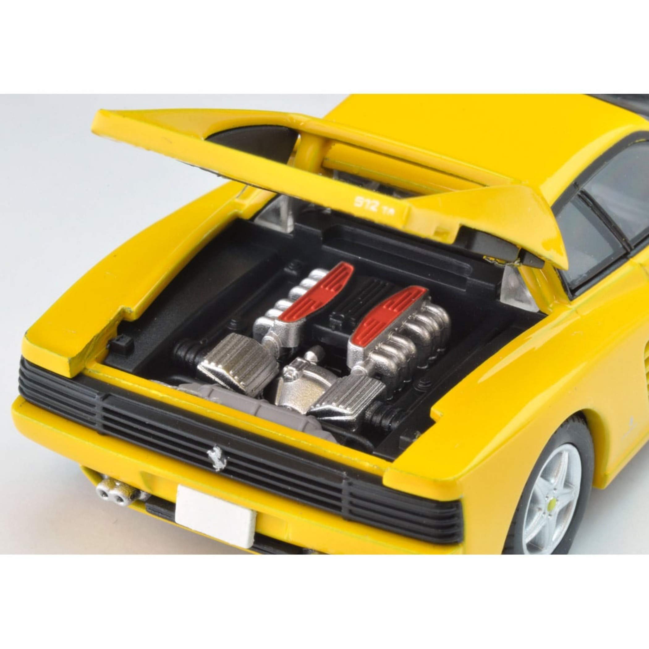 Tomytec Tomica Limited Vintage Neo Ferrari 512Tr 1/64 Scale Takara Tomy Mall Original Yellow Finish