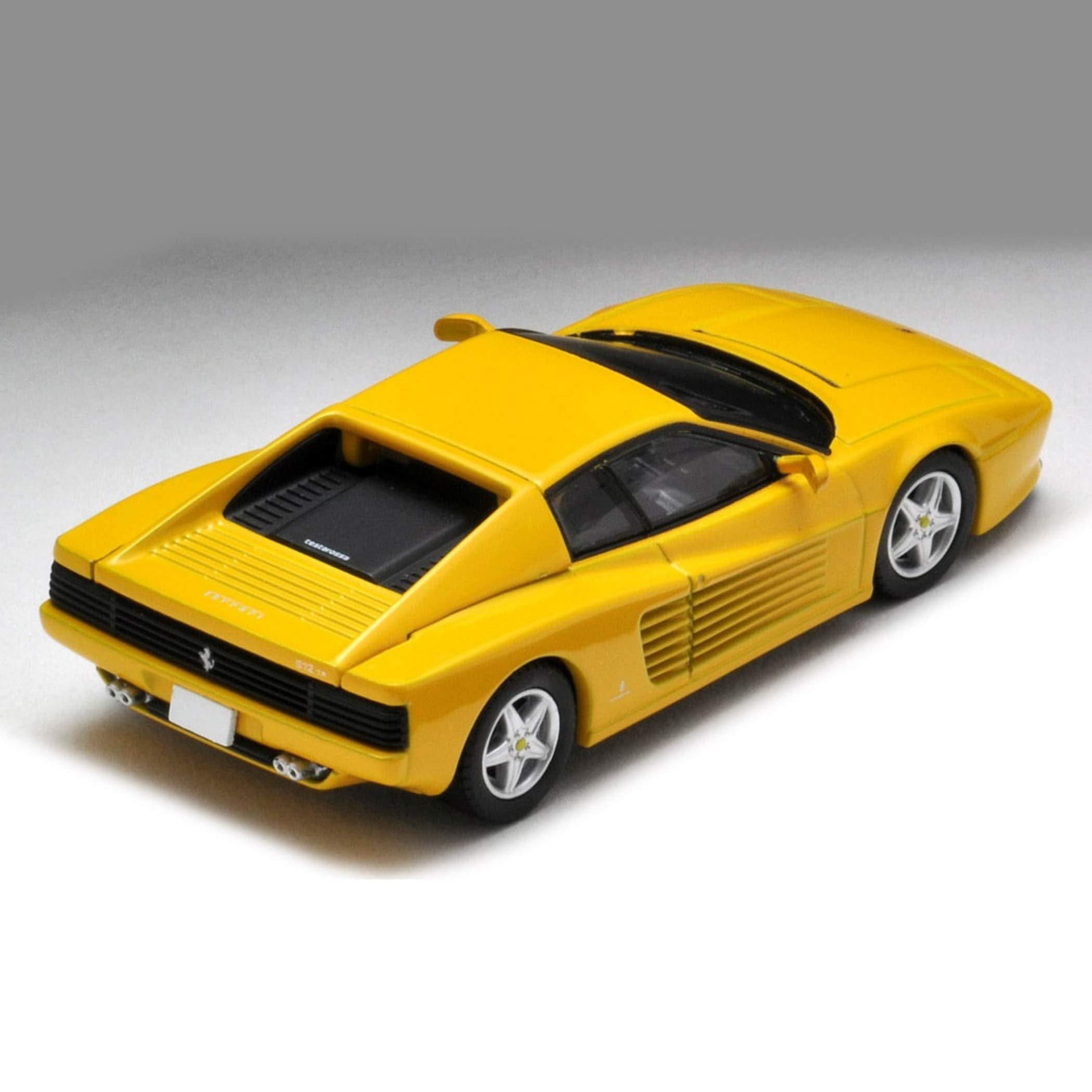 Tomytec Tomica Limited Vintage Neo Ferrari 512Tr 1/64 Scale Takara Tomy Mall Original Yellow Finish