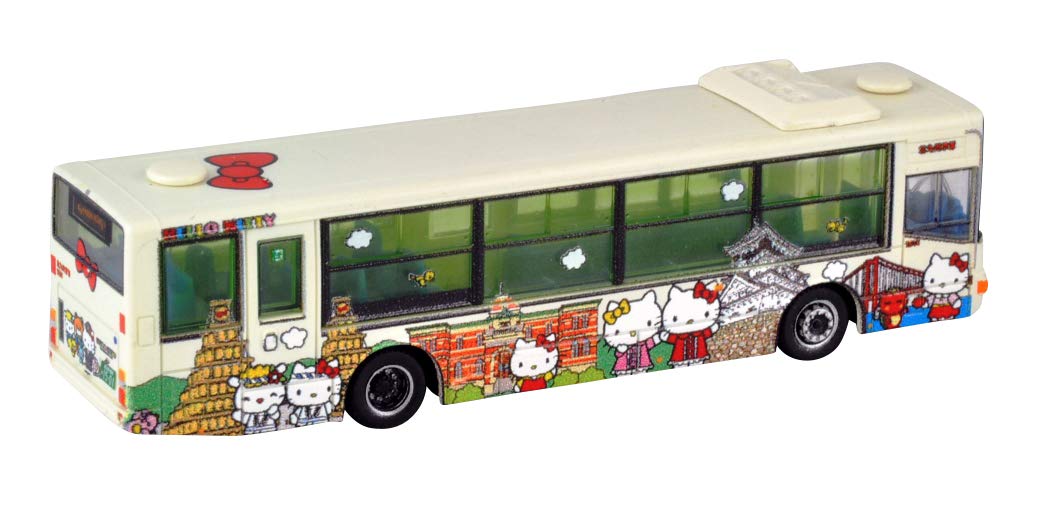 Tomytec Hello Kitty Family Version Bus No. 1 - Limited Edition Kitakyushu Diorama Supplies