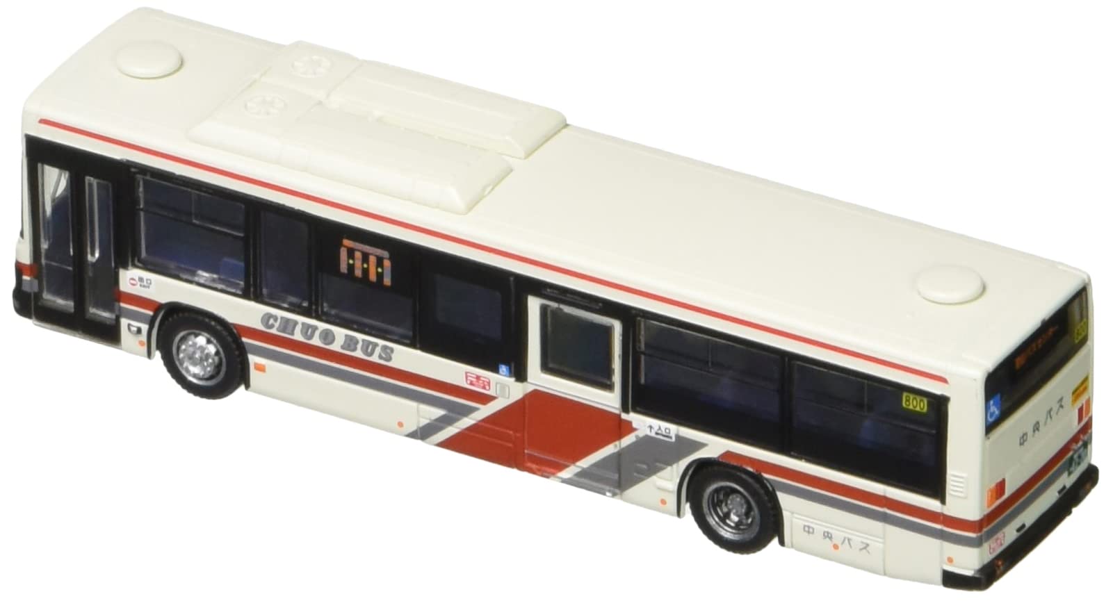 Tomytec My Town Bus Collection - Hino Blue Ribbon Hokkaido Chuo Diorama Supplies